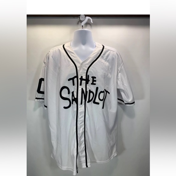 The Sandlot Baseball Jersey #30 Benny the Jet Rodriguez Size XL - Picture 1 of 12